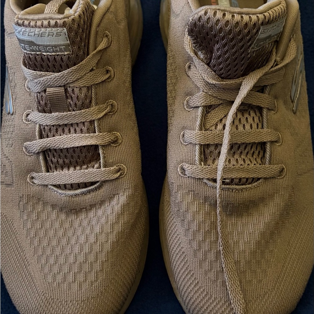 Skechers Tan Comfort Sneakers - Picture 2 of 5
